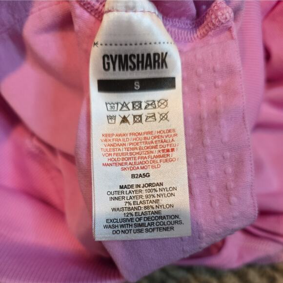 Gymshark Women’s Vital Seamless 2-in-1 Shorts Pink Size S Athletic Workout Gym - Picture 4 of 5